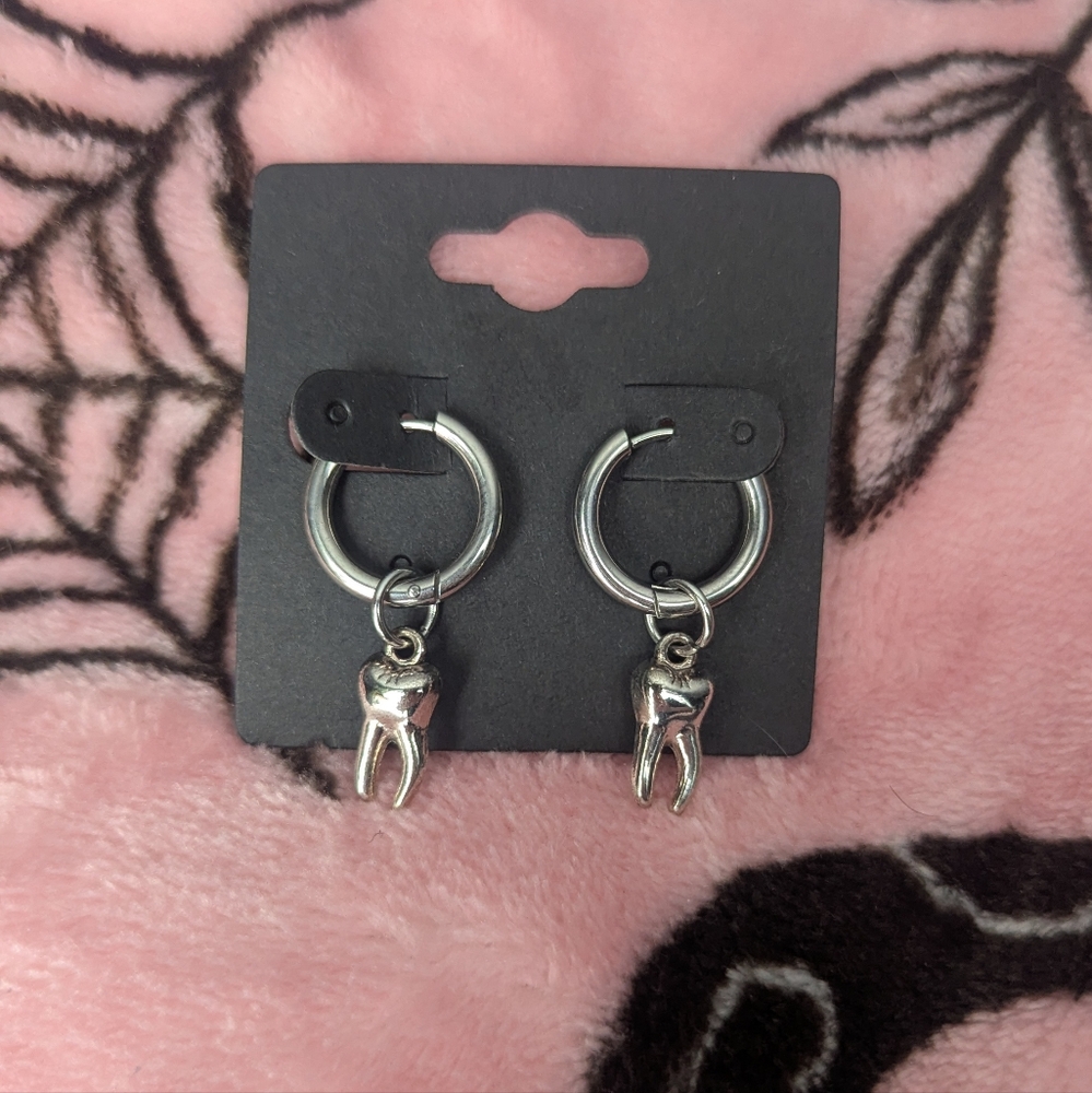Teeth Earrings